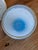 19th Century French Blue Opaline Dresser Jar With Tulip Finial For Sale - Image 6 of 8