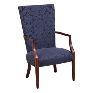 Hickory Chair Federal Style High Back Lolling Chair For Sale