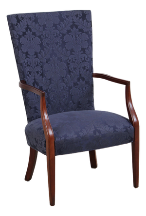 Hickory Chair Federal Style High Back Lolling Chair