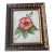 1970s Red “Florida Hibiscus” Flower Painting Signed & Framed For Sale