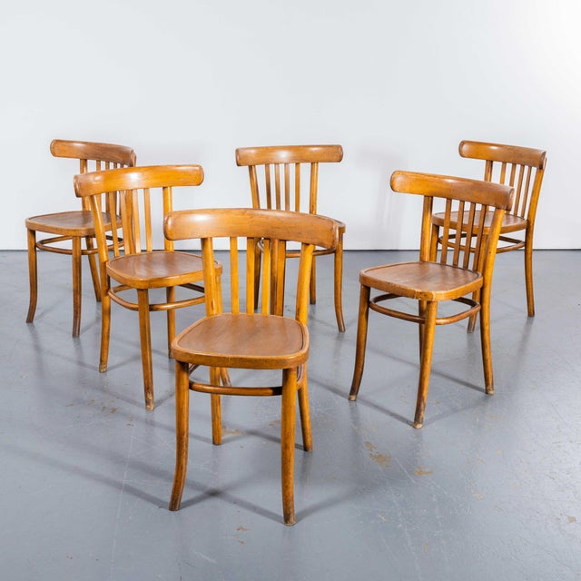 Vintage Bentwood Dining Chairs, 1920s, Set of 6 For Sale - Image 13 of 13