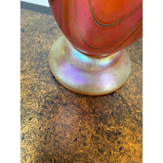 Ken Petersen Circa 2004 Ken Peterson Hand - Blown Vase, Signed For Sale - Image 4 of 12