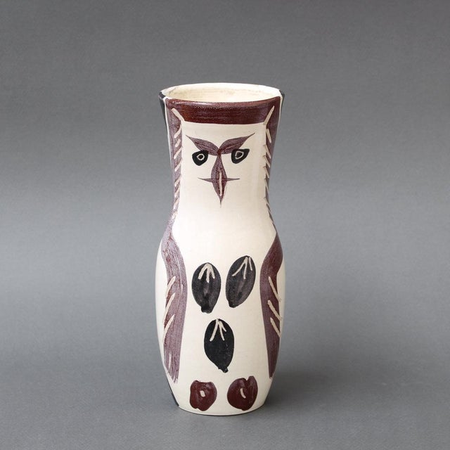 Ceramic Owl Vase by Pablo Picasso for Madoura, 1952 For Sale - Image 12 of 18
