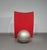 Italian Modern Red San Siro Ball Armchair by Fabrizio Ballardini, 1995 For Sale - Image 5 of 8