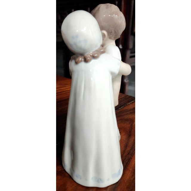 Bing & Grondahl Danish Hand-Painted Polychrome Fine Porcelain Figurine "Love Refused" 1614 HT Made in Denmark, Maker Mark...