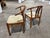 Set of Bentwood and Teak Dining Chairs. Chairs need to be reupholstered but wood is pretty nice. Set of 6 Chairs...