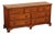 Baker Milling Road Georgian Style Walnut Long Dresser For Sale