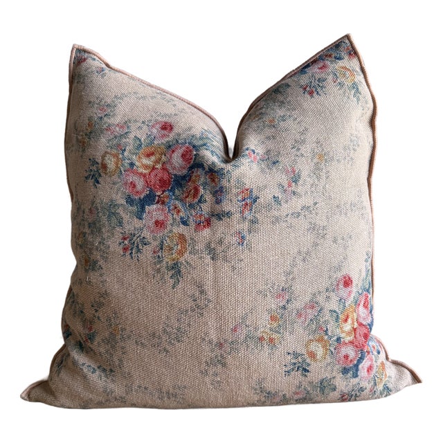 French Linen Accent Case– Pompadour Nude For Sale