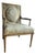 Early 20th Century French Louis XVI Style Neoclassical Arm Chair For Sale