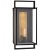 Halle Large Wall Lantern in Aged Iron and Clear Glass Designer: Ian K. Fowler Height: 23" Extension: 9" Backplate: 9.5" x...