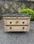Cream Painted French Style Commode/Chest With Black Marble Top For Sale - Image 8 of 12
