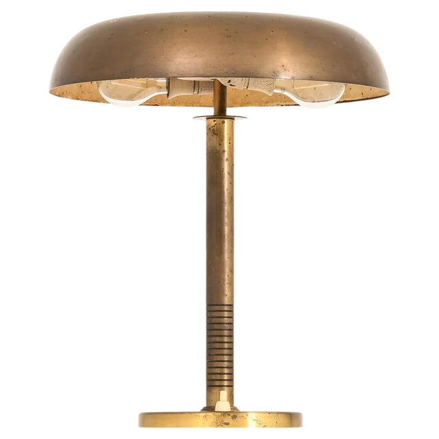 Table Lamp in Brass, 1950s For Sale