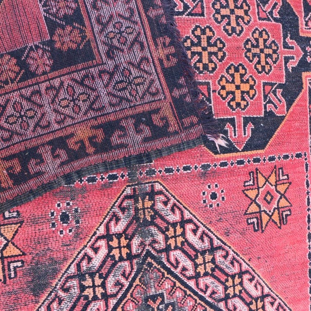 1970s 1970's Moroccan Handwoven Rug - 10.4 X 6.2 Ft For Sale - Image 5 of 7