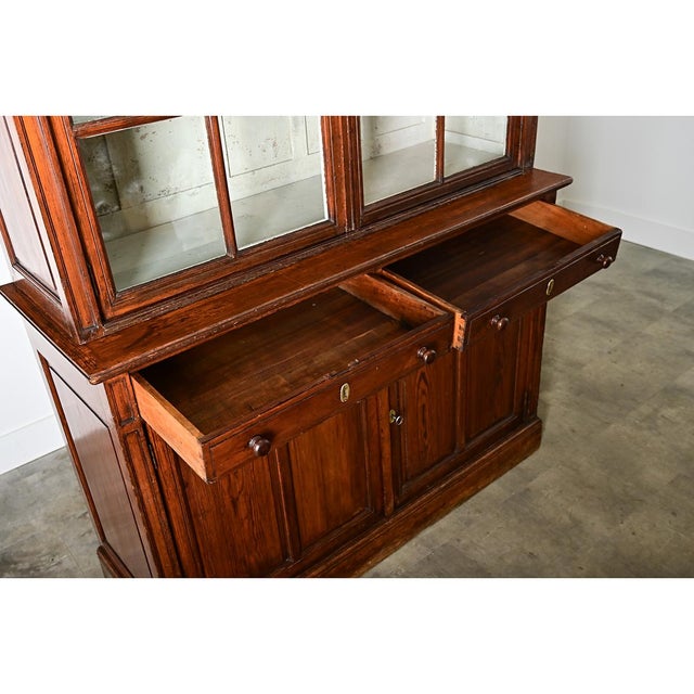 French 19th Century Pine Bibliotheque For Sale - Image 14 of 16