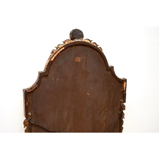 Antique French Giltwood Mirror, 1880s For Sale - Image 9 of 10