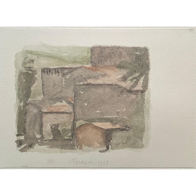Giorgio Morandi, Landscape, 1959-1973, Lithograph For Sale - Image 9 of 9
