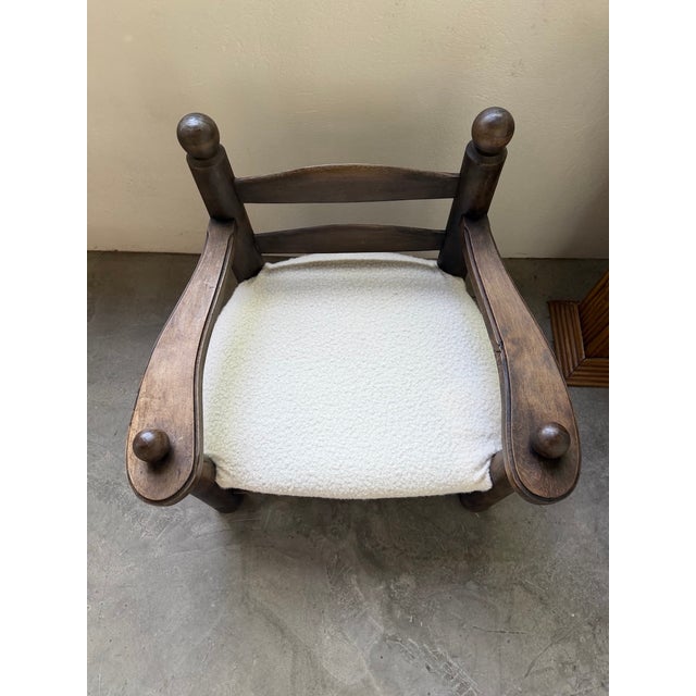 Lounge Chairs in Oak by Dudouyt, 1950s, Set of 2 For Sale - Image 10 of 18