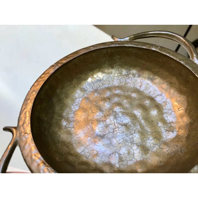 Art Deco Scandinavian Bronze Bowl, 1930s For Sale - Image 3 of 8