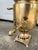Antique Romanov Era Imperial Russian Tula Samovar – Rare Three-Lion Crest – Brass/Tombac – C. 1890-1910 For Sale - Image 12 of 17