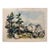 Henry Emil Salloch Original Watercolor on Paper Tuolumne Pass, 1951. For Sale