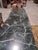 Antique French Louis XVI Revival Mahogany Marble Top Dining Room Suite For Sale - Image 13 of 18