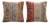 Red Turkish Rug Pillow Cover 24'' X 24'' - Set of Two For Sale