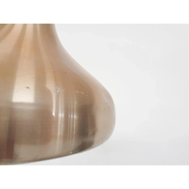 Metal Vintage Copper Pendant Light, Denmark, 1960s For Sale - Image 7 of 8