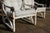 1980s Vintage White Faux Bamboo Chairs by Kettal, 1980s, Set of 2 For Sale - Image 5 of 18