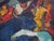Pierre Ambrogiani, The Arrival of the Bull, Signed Oil on Canvas For Sale - Image 6 of 18