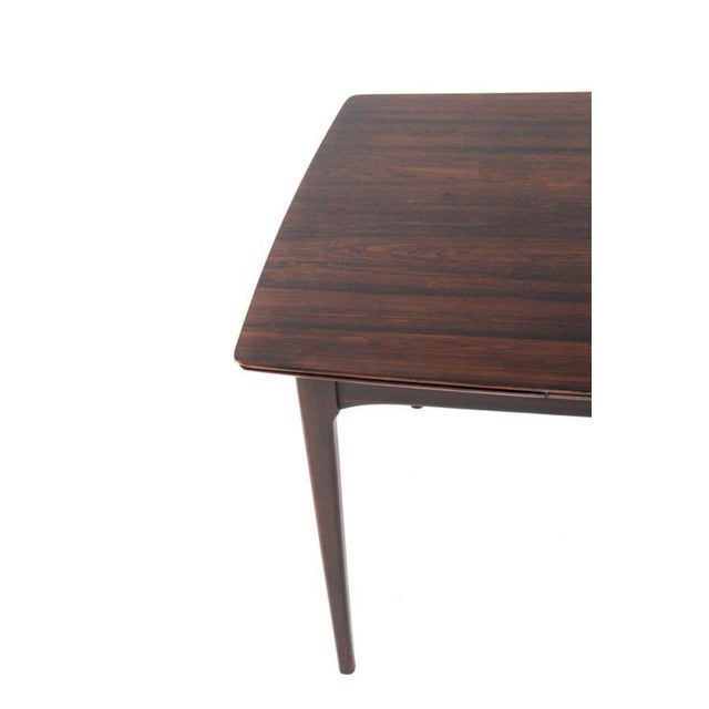 Rectangular Extendable Rosewood Goes Dining Table For Sale - Image 13 of 15