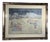Yves Wacheux, The Blue Beach, 20th Century, Mixed Media on Paper, Framed For Sale