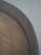 Brown Vintage Oak Wine Barrel Table W. Glass Top For Sale - Image 8 of 13