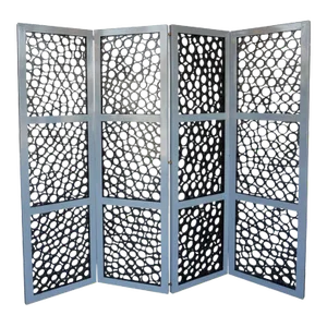 1990s Crosscut Bamboo Screen by Oly Studio