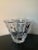 Art Deco Ice Bucket Waves Design in Orrefors Crystal Art Deco Style, Signed For Sale - Image 3 of 18