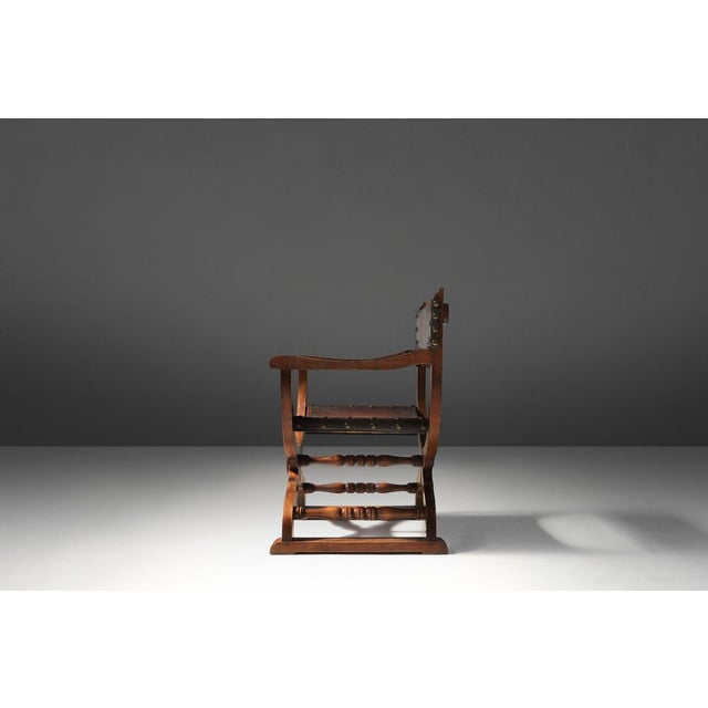 Neo-Renaissance Throne Chair, 1890s For Sale - Image 15 of 17