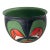 1990's Contemporary Native American Northwest Coast Indian Art Pottery Bowl by Stewart Jacobs For Sale