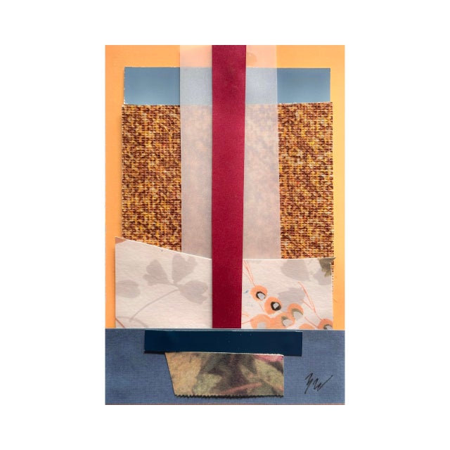 "Into The Sun" is an original mixed media collage on paper by Zac Woodiel. This is one of six pieces in the "Into The Sun"...