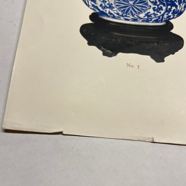Antique Chinese Porcelain Print For Sale In New York - Image 6 of 6