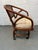 Mid 20th Century Set of Four Wicker and Rattan Dining Chairs by Clark Casual Furniture Inc For Sale - Image 9 of 12