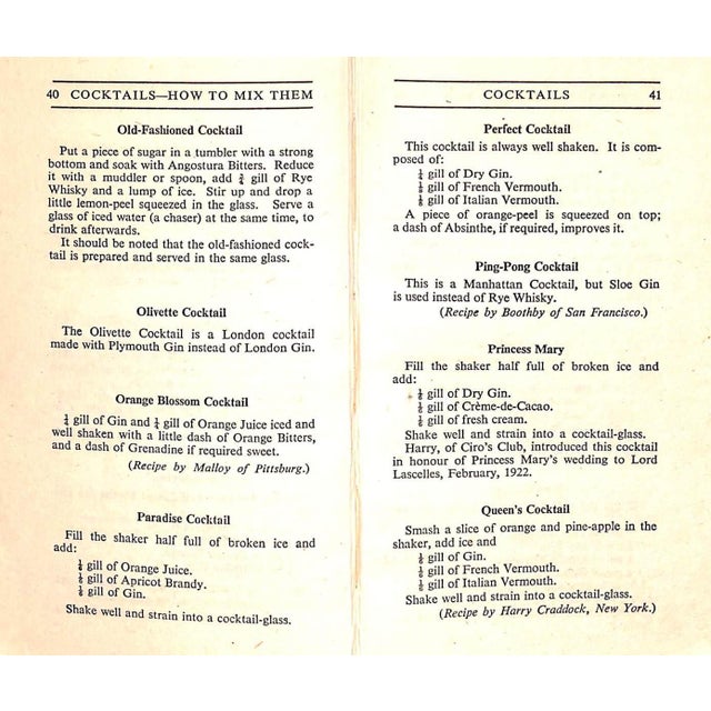 "Cocktails: How to Mix Them" 1950 'Robert' For Sale - Image 10 of 10
