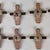 Art Deco Antique Set of 10 Salvaged Foosball Metal Soccer Players From Portugal, Sports Memorabilia For Sale - Image 3 of 8