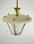 Mid-Century Murano Reticello Glass and Brass Hanging Light, 1950s For Sale - Image 12 of 16