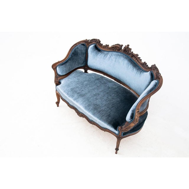 Antique Late 19th Century Sofa, France, 1890s For Sale - Image 3 of 11