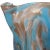 Mid 20th Century Vintage Murano Fratelli Toso Blue Copper Aventurine Flecks Swirling Clouds Italian Art Glass Flower Vase For Sale - Image 5 of 9