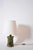 "Kasaï" Nilo beige blue green ceramic lamp 25cm, Barracuda Edition. Height: 25 cm - 9.84 in Diameter: 15 cm - 5.91 in...