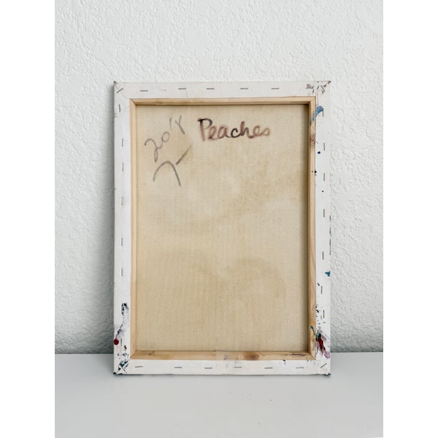 Abstract Early 21st C Fruit Still Life Original Oil Painting, Signed For Sale - Image 3 of 7