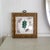 Wood Small Original Signed Painting of Martini Olives in Italian Giltwood Frame For Sale - Image 7 of 8