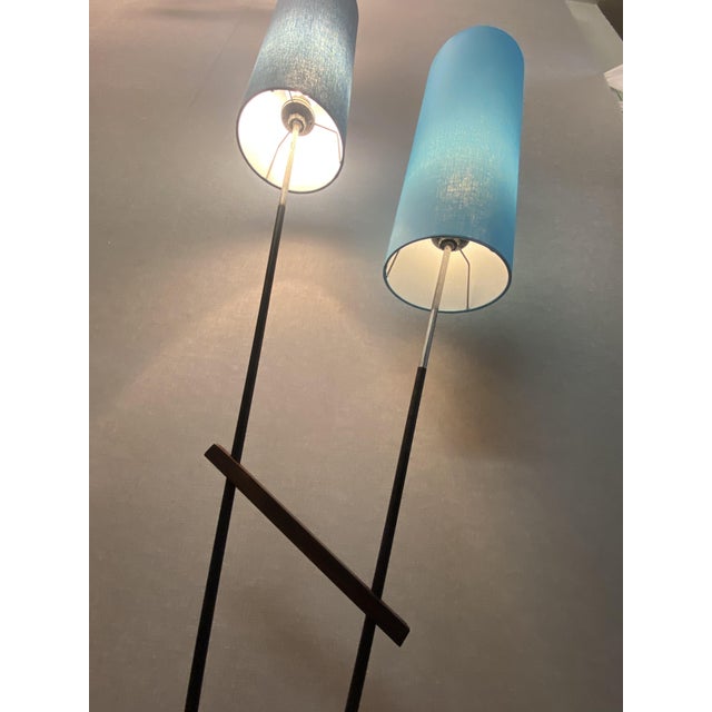 Mid-Century Floor Lamp with Two Fluorescent Spots from Richard Essig, 1960s For Sale - Image 13 of 18
