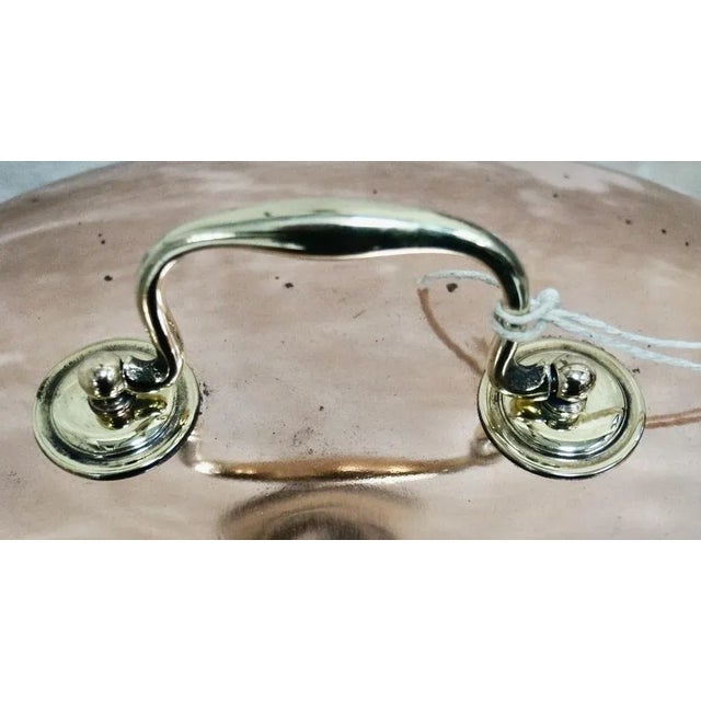 Victorian Copper & Brass Hat Tin For Sale - Image 9 of 11