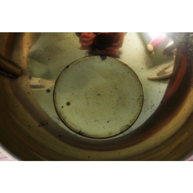 Metal Vintage Brass Bowl, 1970s For Sale - Image 7 of 10